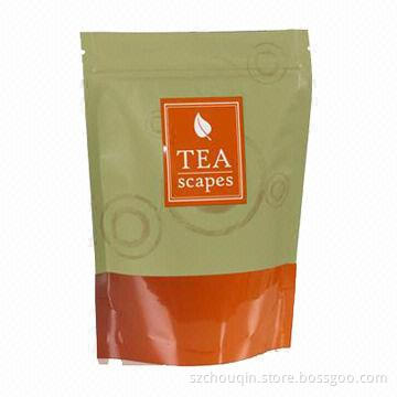 Tea Package with Plastic Packing Bag and Pouch